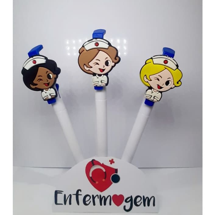 Caneta enfermagem kit com 3