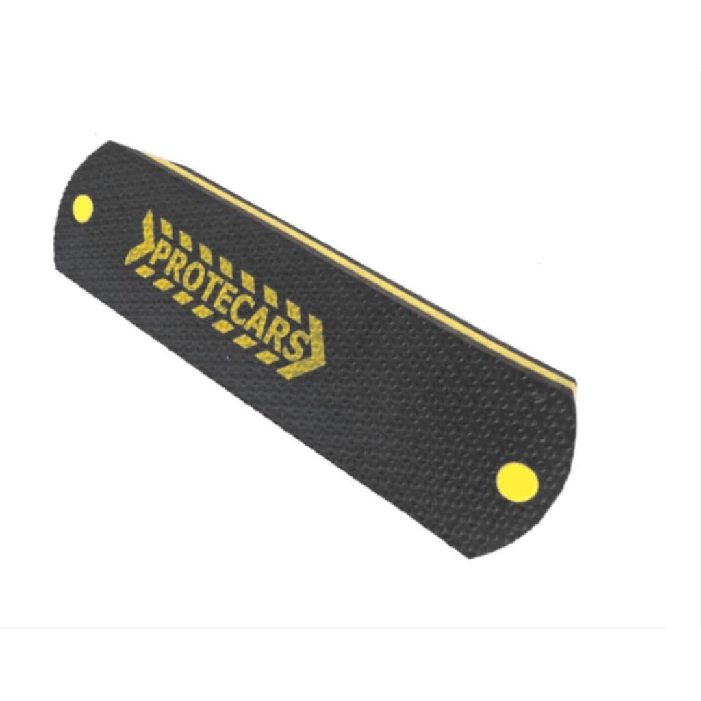 Protetor de Borracha Parede Garagem / Porta Carro para Colar Ou Parafusar 1 Peça
