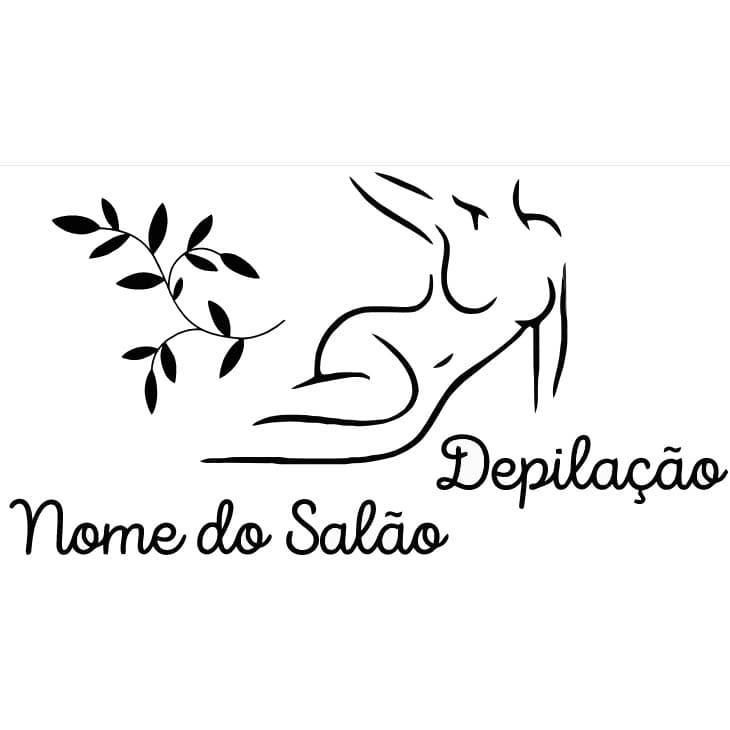 Adesivo Papel Parede Salão Beleza Estética Mulher Depilação