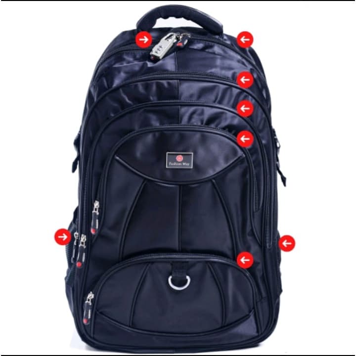 Mochila Grande Viagem Reforçada Notebook