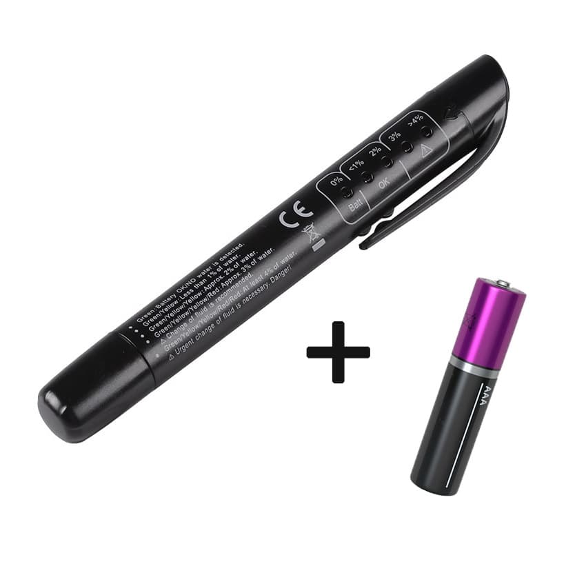 Caneta Teste Testador Fluído Freios Para Dot 3 4 5 + Pilha