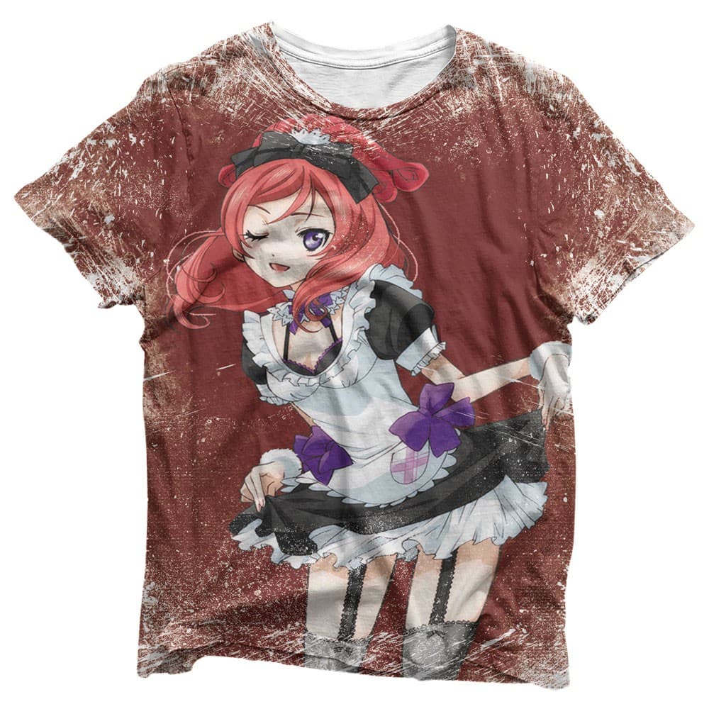 Camisa Maki Nishikino Full - Camisas Love Live! School Idol Project Estampa Total
