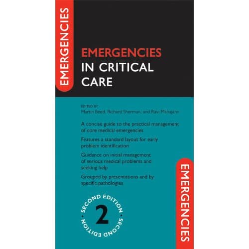 LIVRO EMERGENCIES IN CRITICAL CARE - 1ª ED - 2007