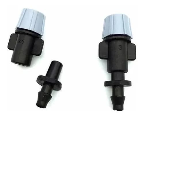 Bico Nebulizador Irrigação Nevoa Spray Reto 1/4 4/7mm