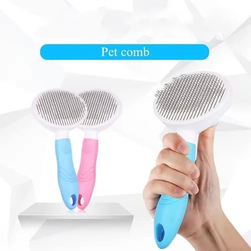 Escova Pelos Pet Automatica Rasqueadeira Magica Gato Cao