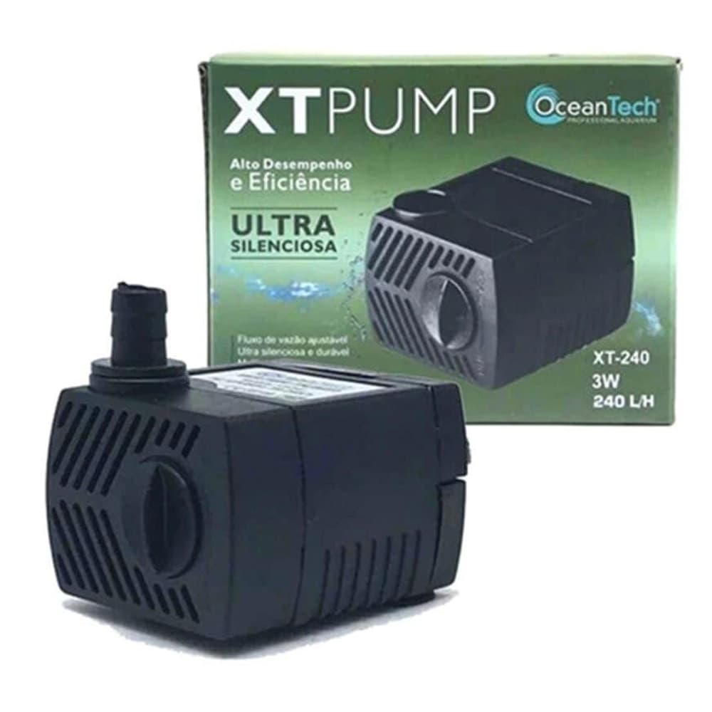 BOMBA SUBMERSA OCEAN TECH 240 L/H - 110 Volts (Modelo XT 240)