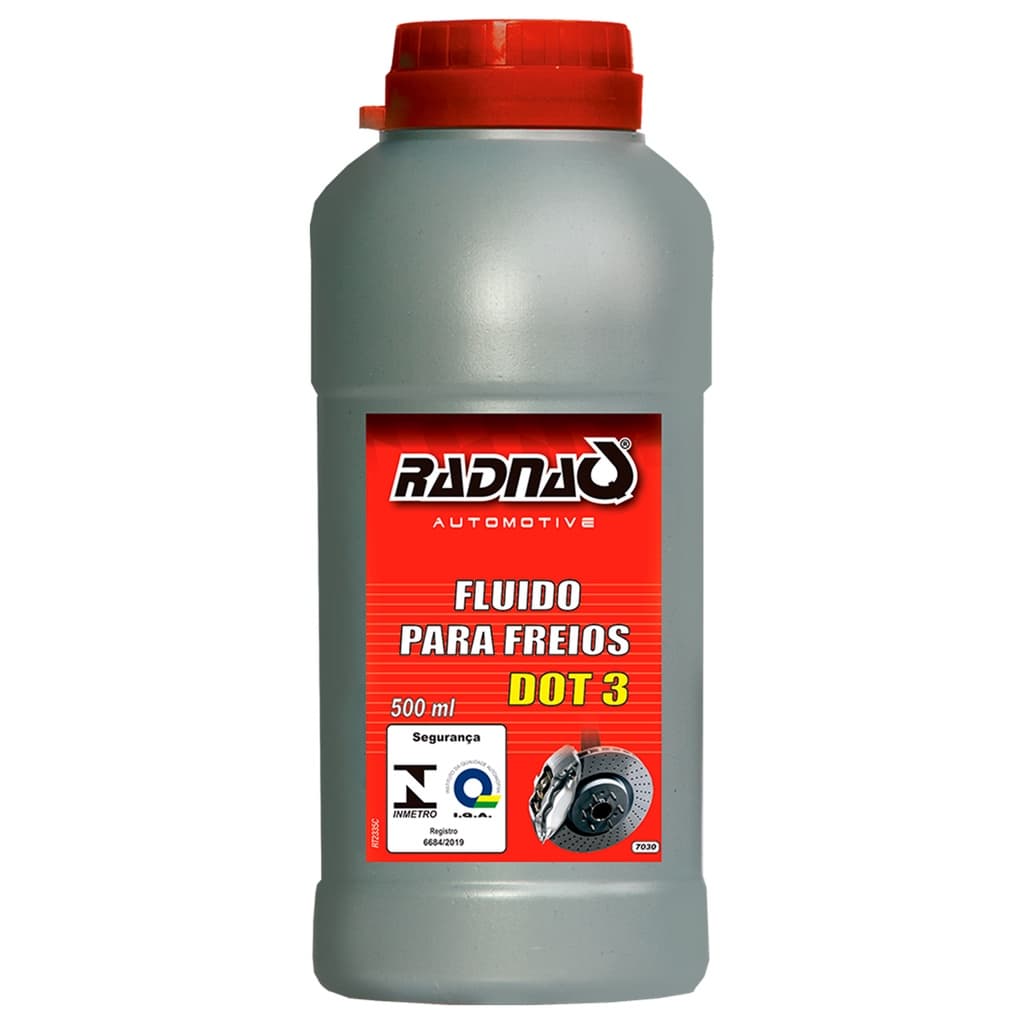 Fluido Óleo De Freios Dot 3 500ml Sistema Freio