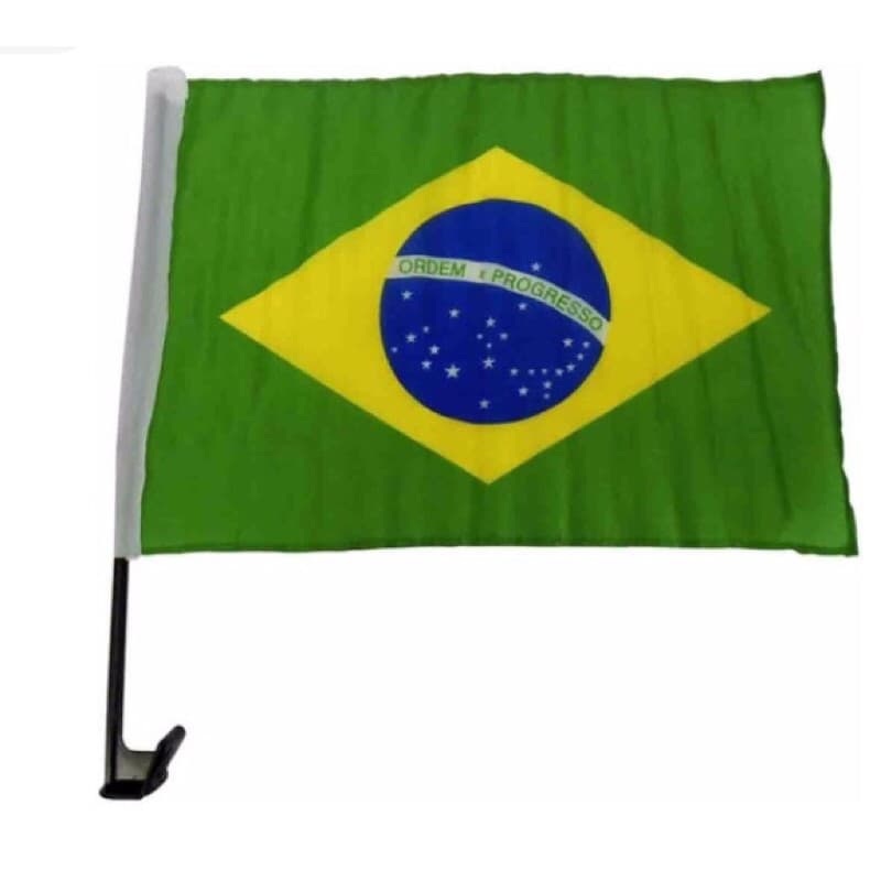 Bandeira Do Brasil Tecido Para Carro