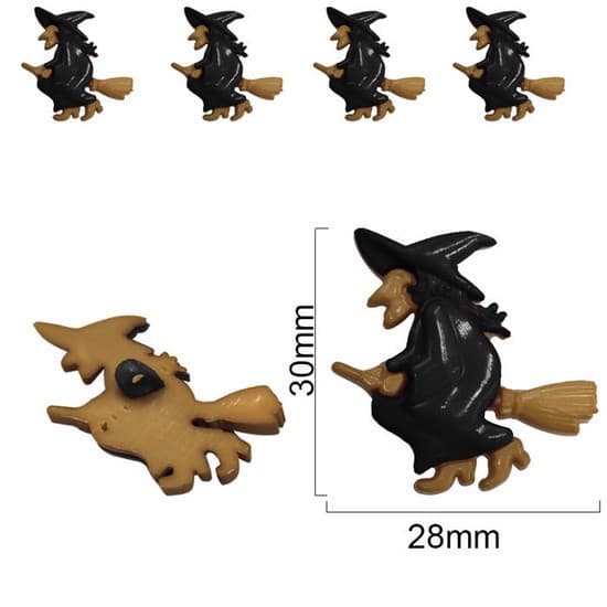 Botão Bruxa - Pact com 10 unidades