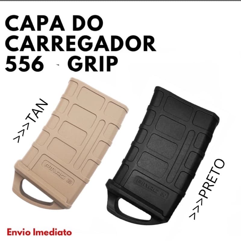 Capa Grip Carregador 556 M4/ M16/ 556 emborrachado