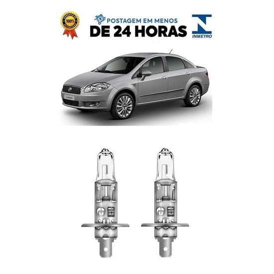 Par Lampada Farol de Milha Linea 2009 2010 2011 2012 H1
