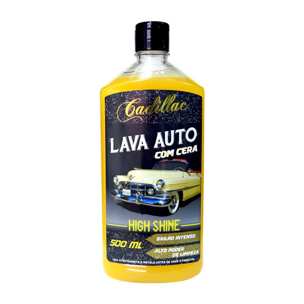 Shampoo Automotivo Lava Auto Com Cera High Shine 500ml Cadillac Super Concetrado
