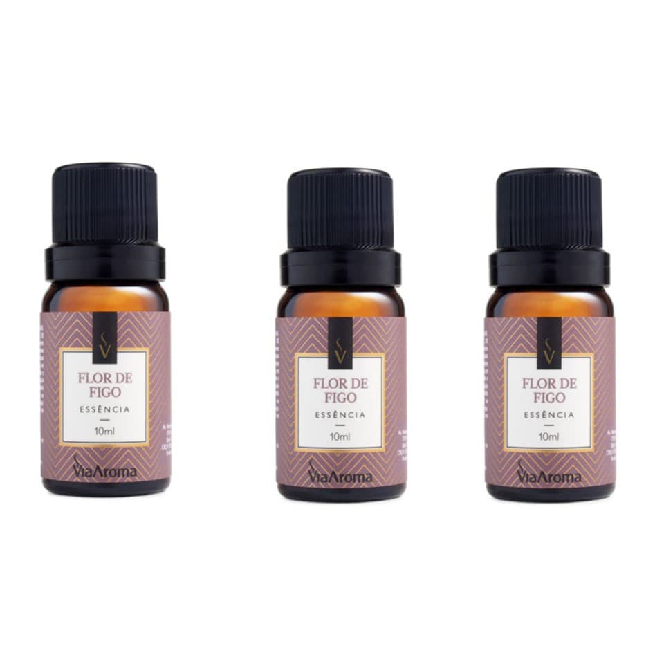 3 un Essências Flor de Figo - 10Ml Via Aroma