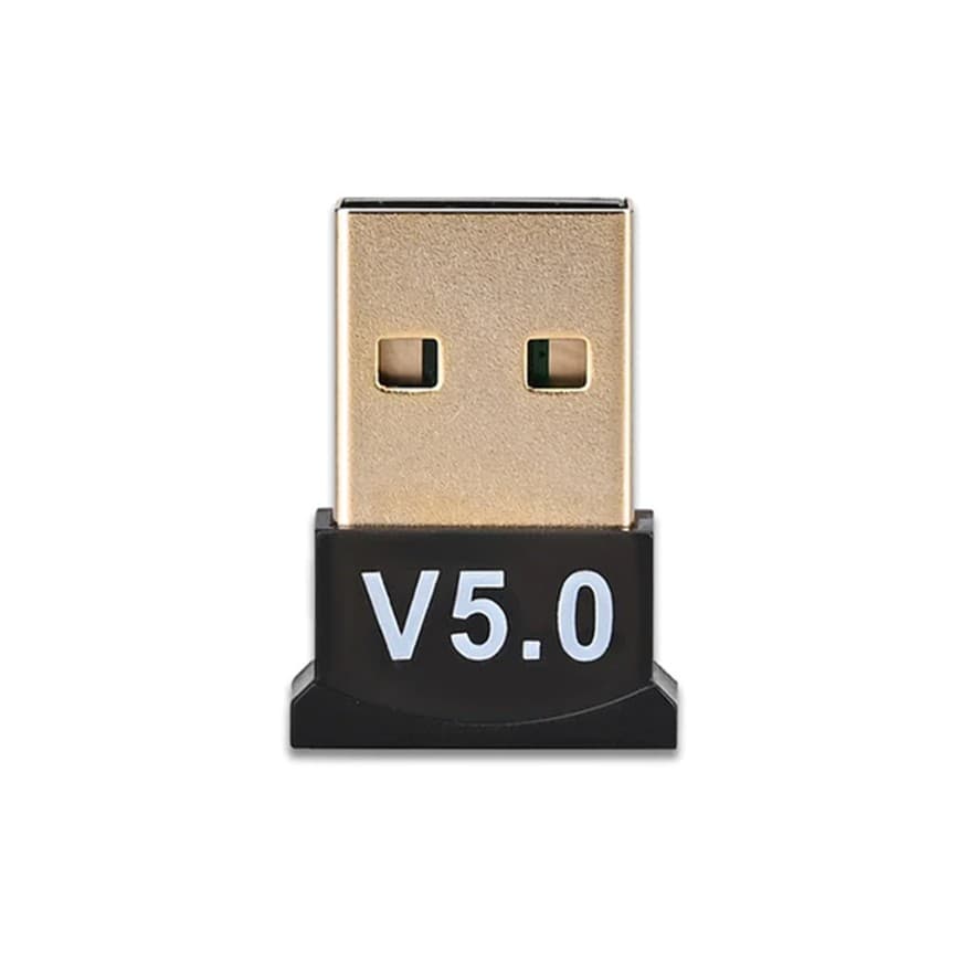 Ultra Mini Adaptador Usb Bluetooth 5.0 Win10 Mac Os Dongle - Também Conecta Controle do Ps3 Ps4 Xbox One S No Pc com NFe