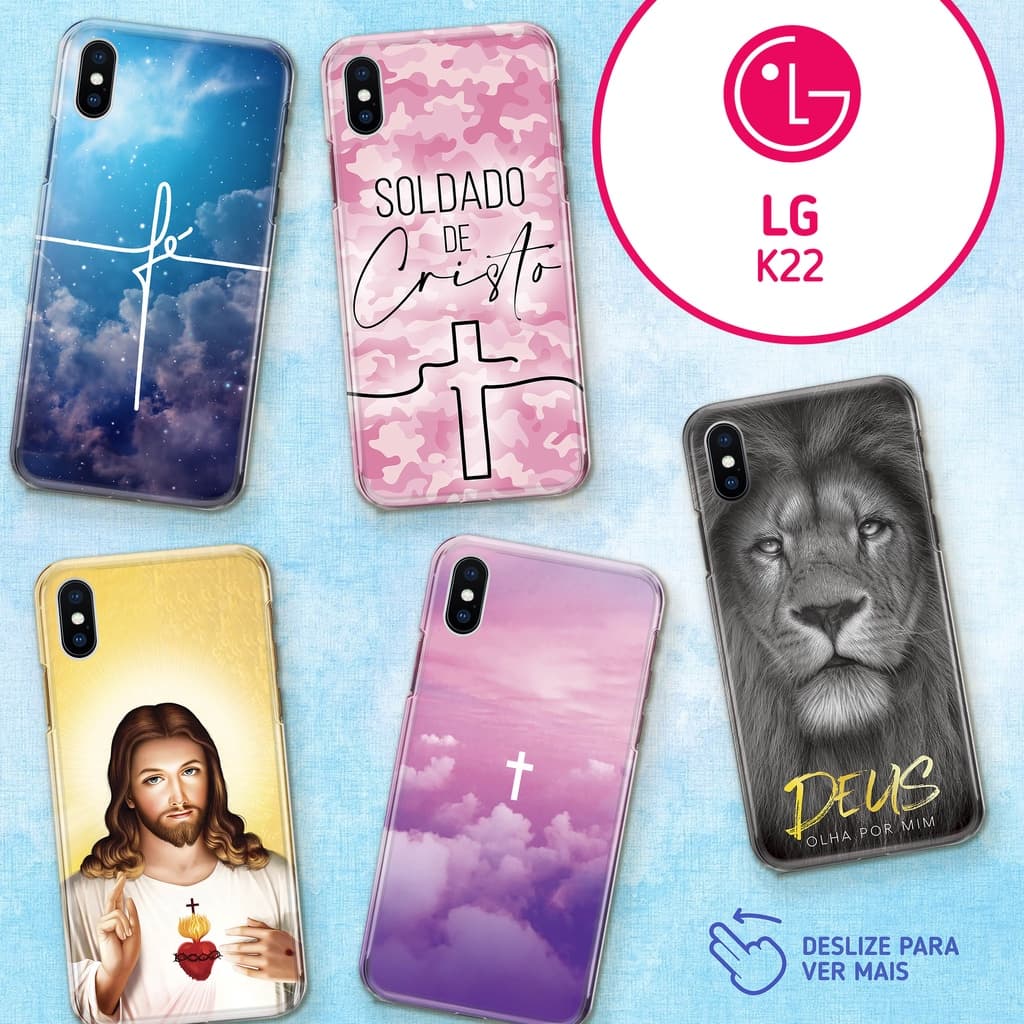 Capa Capinha - LG K22 - Religião Deus Jesus