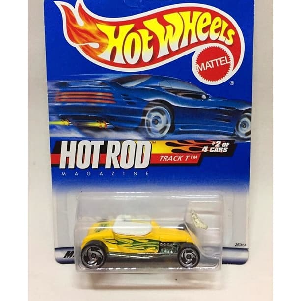 carro serie hot rod magazine da Hot wheels carrinho Track t coleção ano 2000 raro lacrado