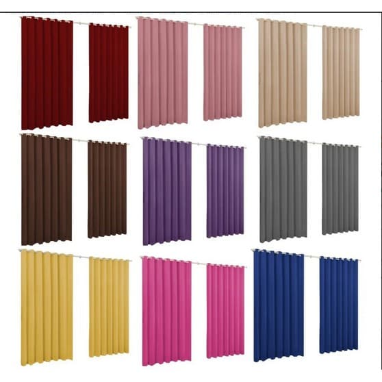 Cortina Oxford Para Quarto e Sala 3,00 X 2,50 Lindas Cores