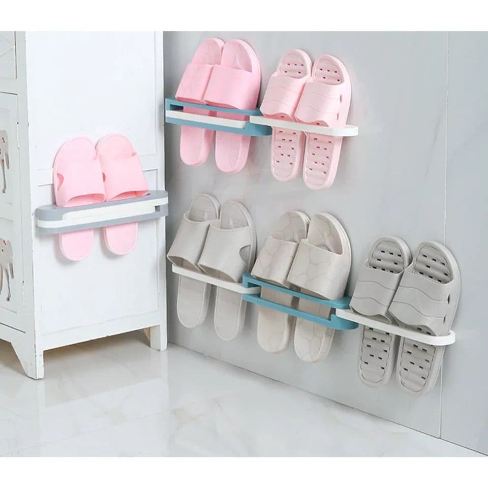 Sapateira Chinelo Tênis Montado Parede Sapato Banheiro Retrátil