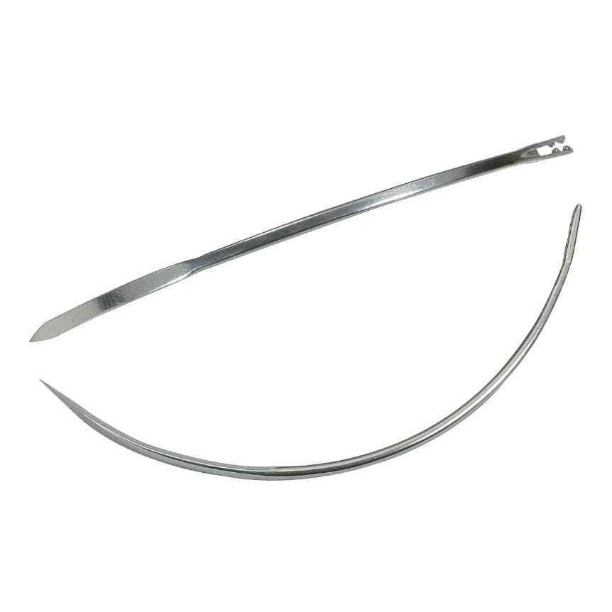Agulha P/ Sutura Triangular 3/8 Pct Com 12unid. - 5,9cm