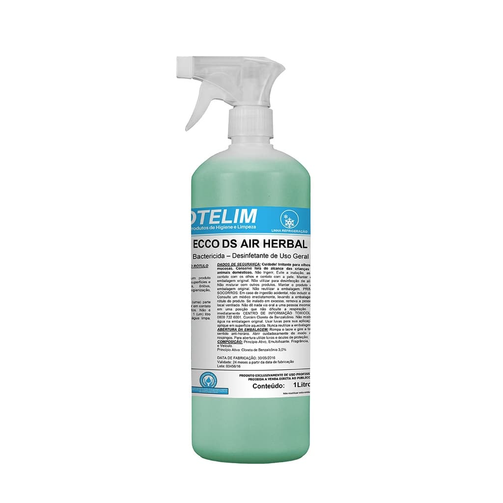Bactericida Prot Ecco DS Air Herbal 1L - Protelim