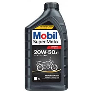 Óleo Mobil Moto 4t 20w-50 1 Litro Mineral