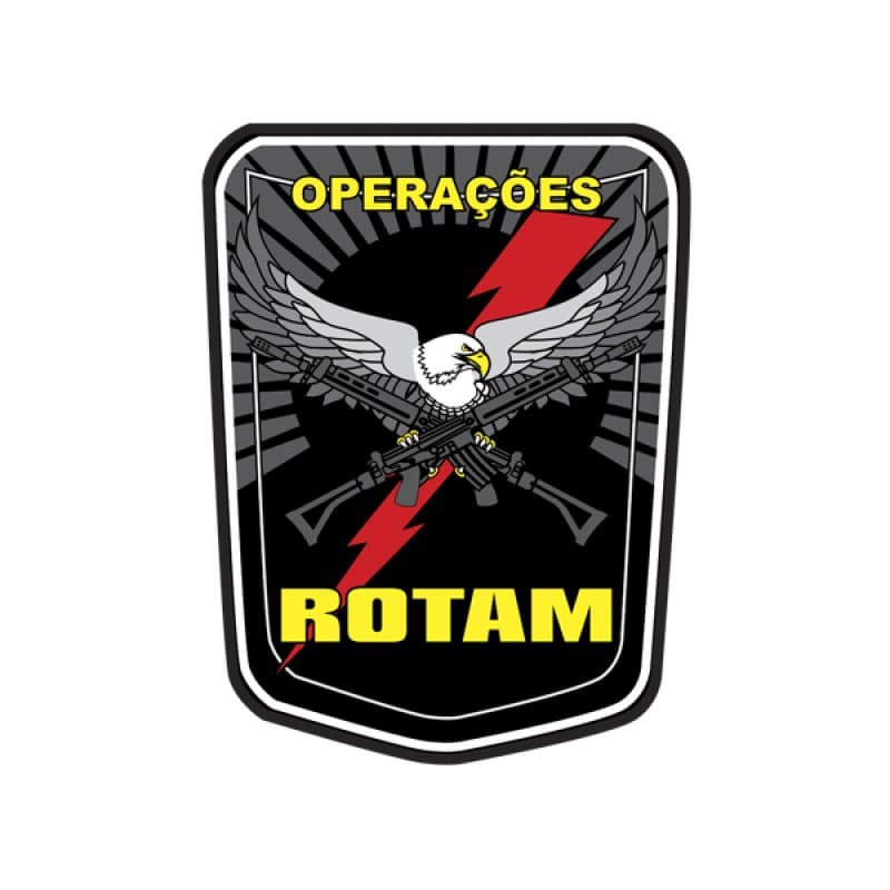 Adesivo Operações Águia ROTAM Adesivo Externo