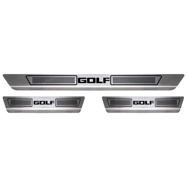 soleira volkswagen golf aço inox
