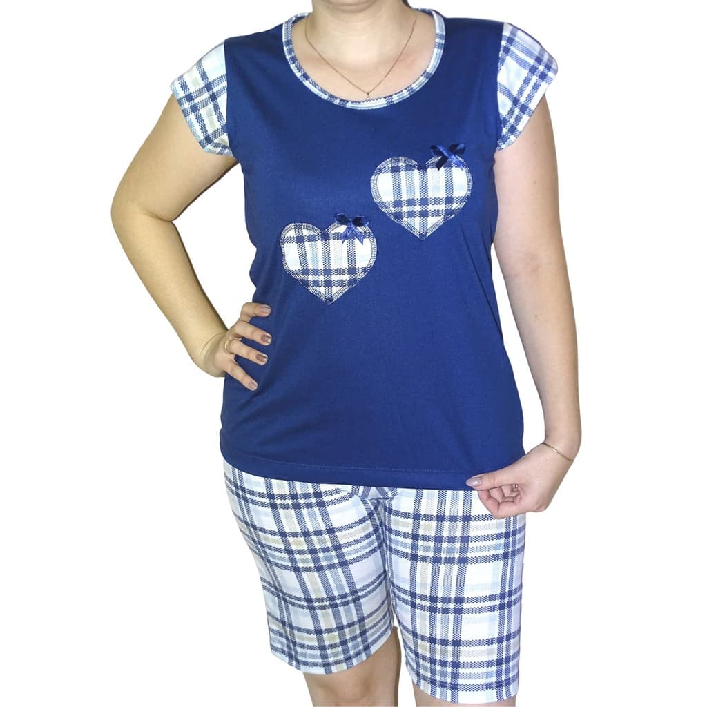Shortdoll Baby Doll Adulto Blusa Com Manga E Aplicação - Pijama Feminino Estampado para Dormir