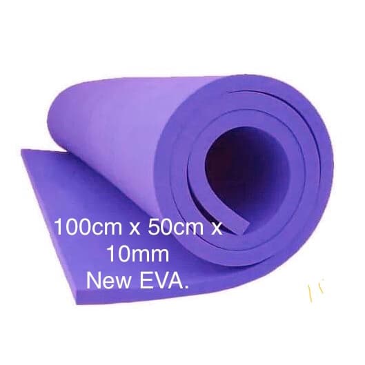 Colchonete Eva - 100cm X 50cm X 10mm - Academia - Tatames - Pilates - Yoga.