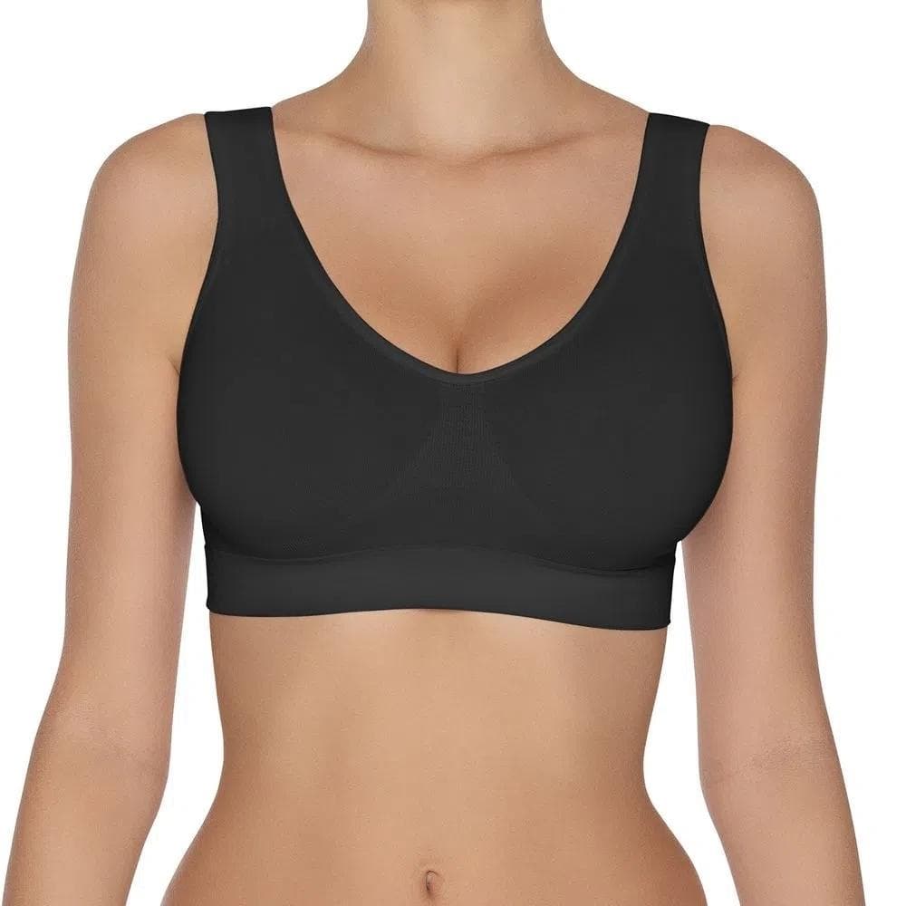 Top Hanes Original Sem Costura Nas Laterais Feminino Basico Liso Sem Bojo