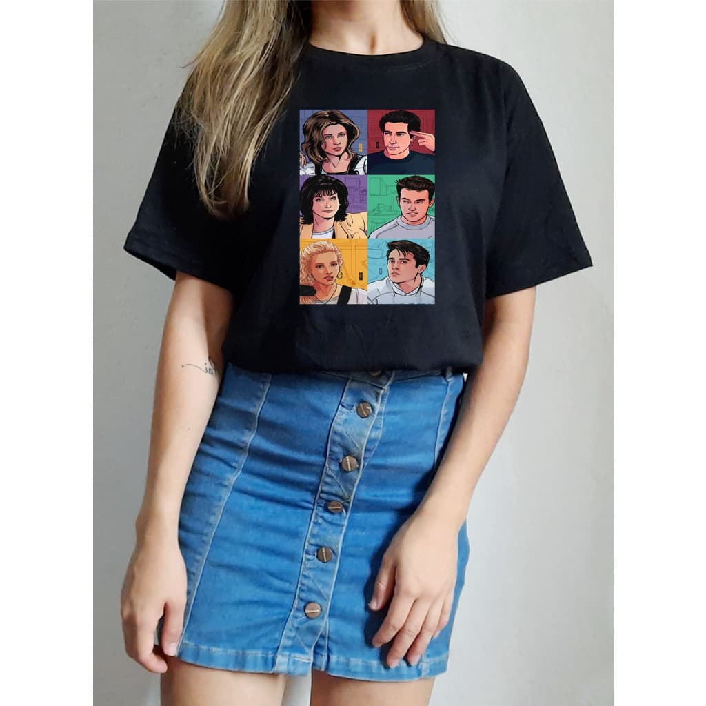 Camiseta T-shirt Série Sucesso Friends
