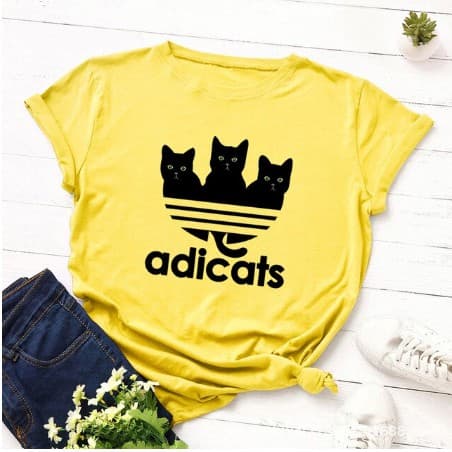Camisa Camiseta Estampas Animais Adicats Moda Tumblr