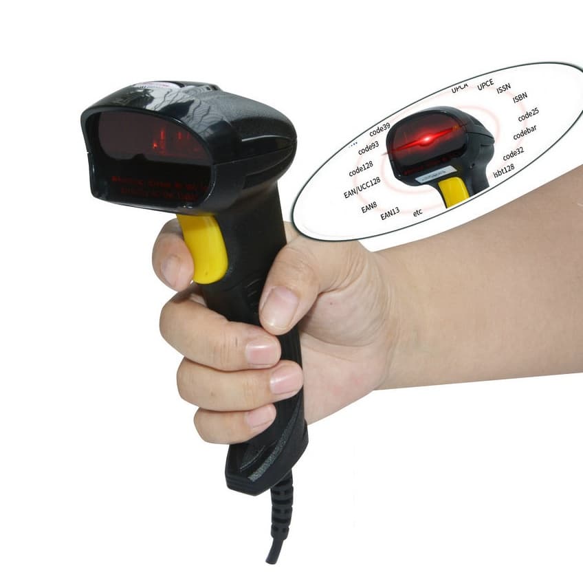 Leitor Código De Barras Comfio Usb Laser 1d Ean Nf Goldensky
