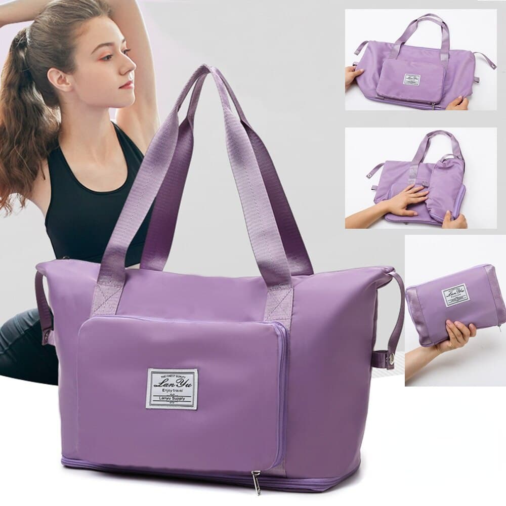 Mala Bolsa De Viagem Dobrável Leve De Grande Capacidade Retrátil Expansível