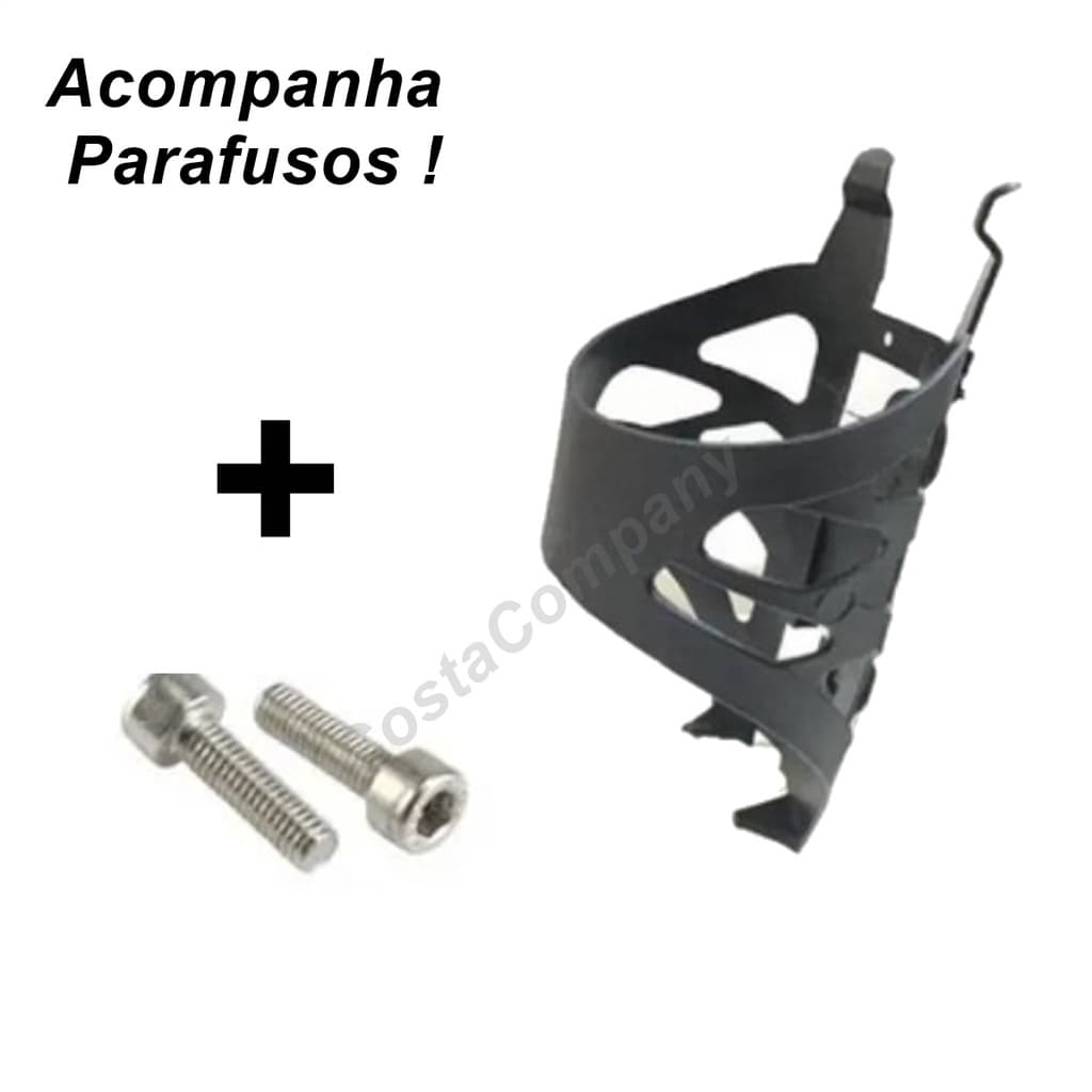 Suporte de Garrafa bike Suporte para Caramanhola com parafusos Suporte para Garrafinha de Agua Nylon