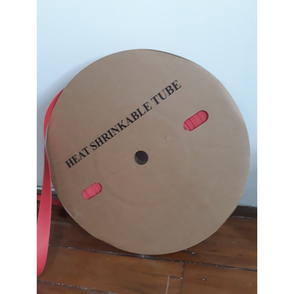 5 Metros Espaguete 16mm Tubo Isolante Termo Retrátil Vermellho
