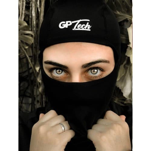 Touca Cool Balaclava Conforto Térmico Respirável Gp Tech Preta Tamanho único