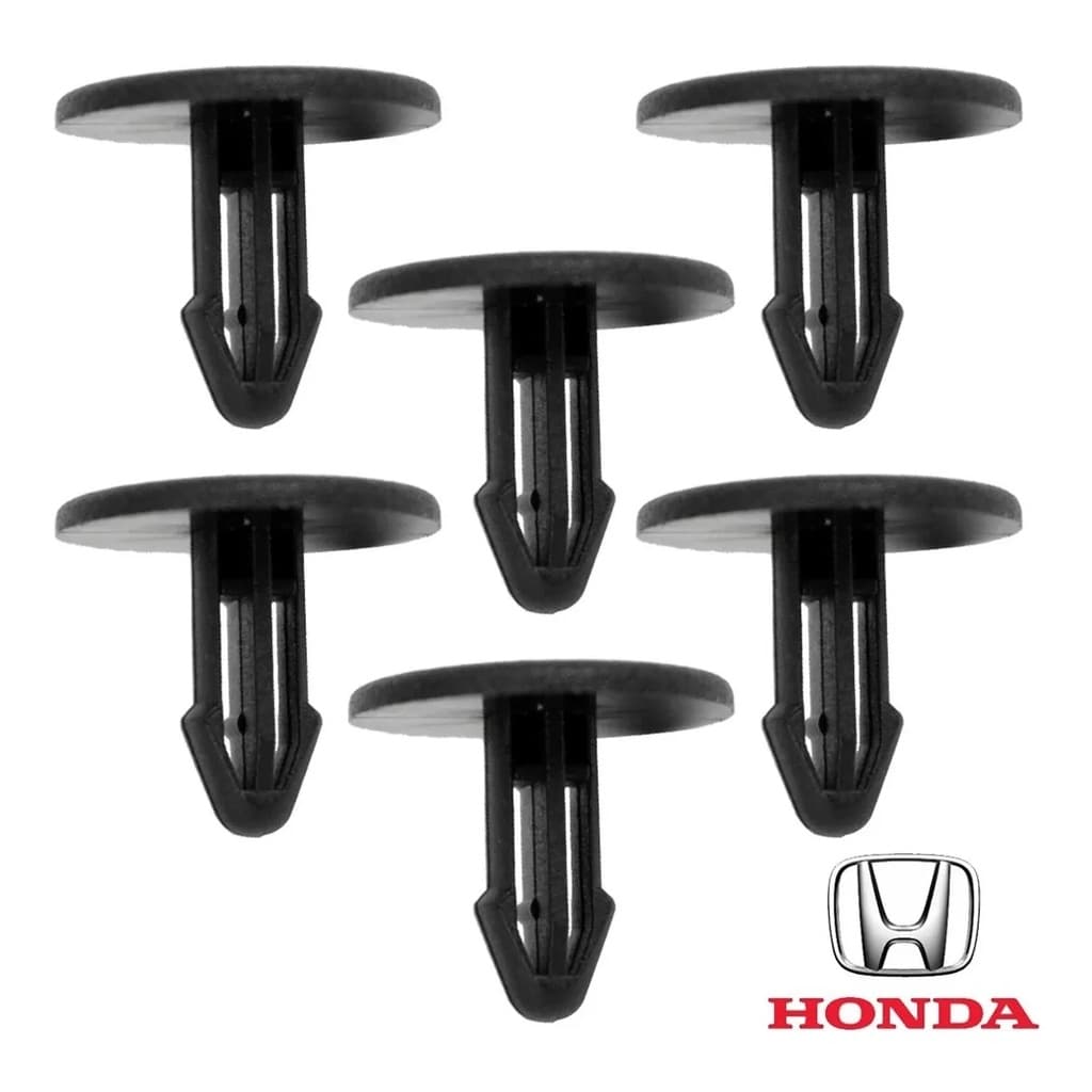 10 Presilhas Paralama Lateral Motor Capo Grade Civic Crv Honda
