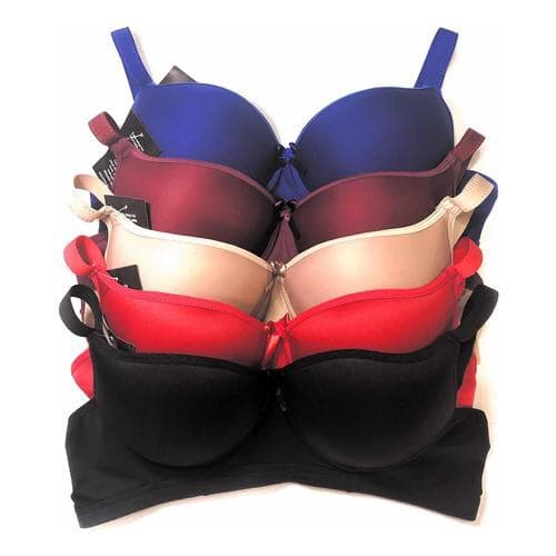 Sutiã Plus Size Bojão Em Microfibra De Poliamida Com Alça Reforçada Aro E Bojo 46 Ao 52