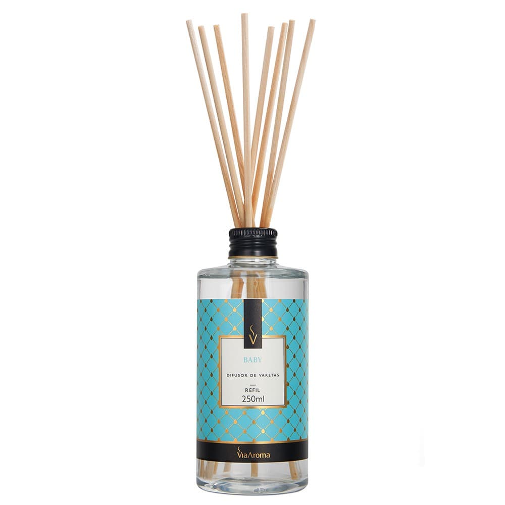 Refil Difusor De Varetas 250 Ml - Baby - Via Aroma
