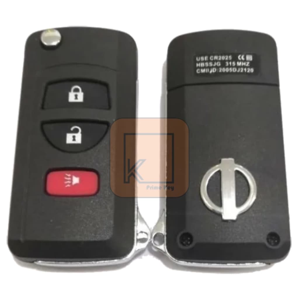 Adaptação Nissan 3 Botões - Frontier/ Tiida/ Sentra (oca)