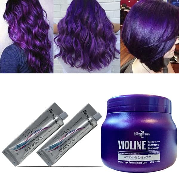 Kit Violine 01 Mascara 250g e 02 Coloração Nº66.226 Mairibel