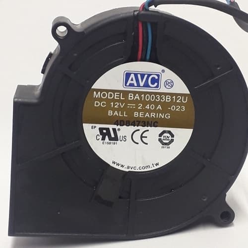 Cooler Caracol AVC 12v 2.4a Modelo Ba10033b12u 97x95x30mm