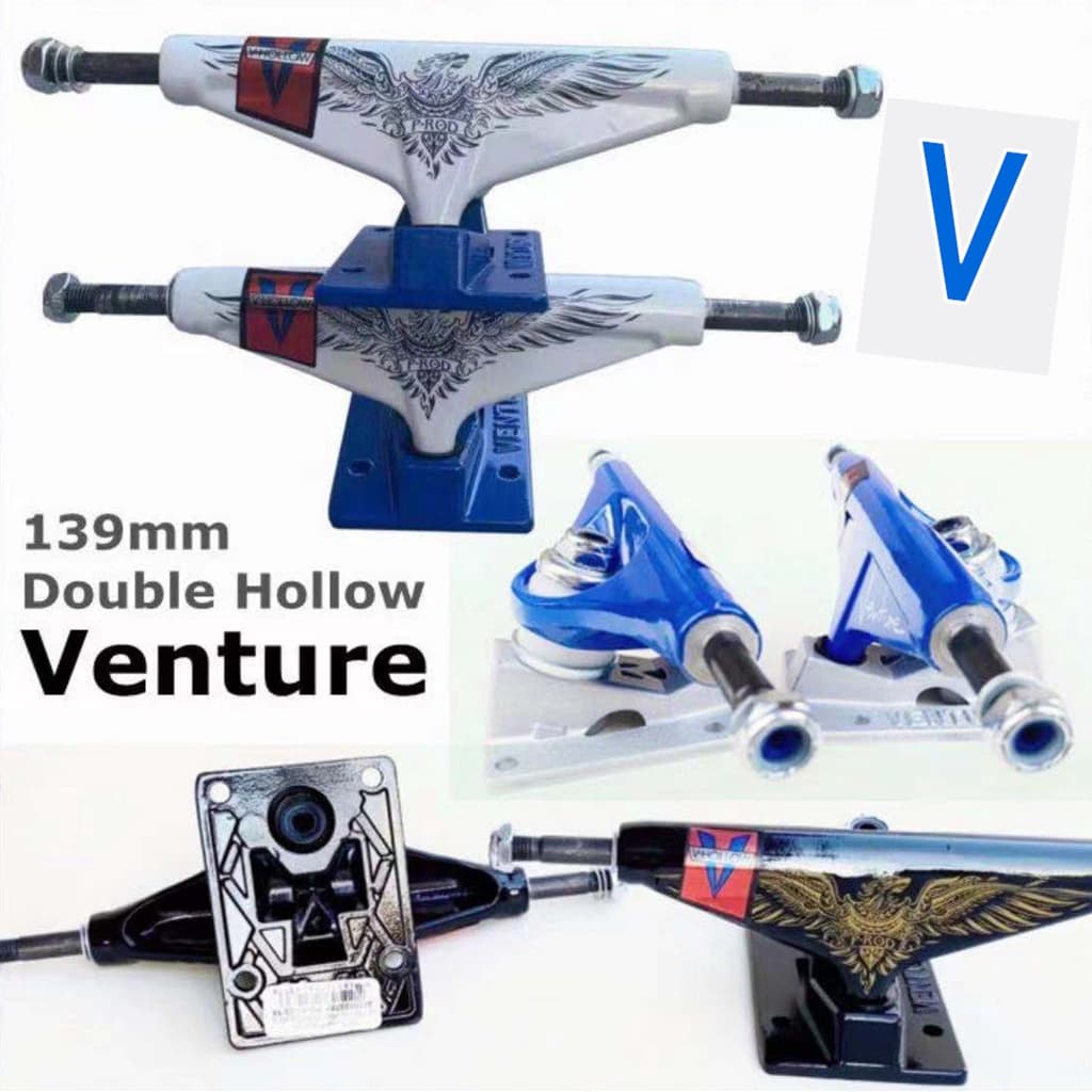 Risco 139mm Caminhão De Skate Peças Acessórios Liga De Alumínio Oco
