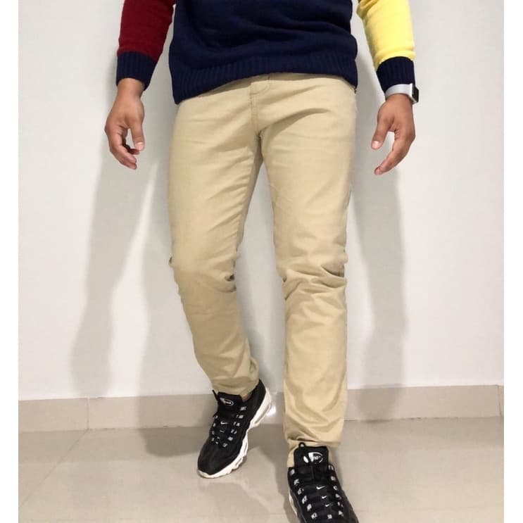 Calça Sarja Masculina Slim Com Elastano Casual Top Promocao 2022