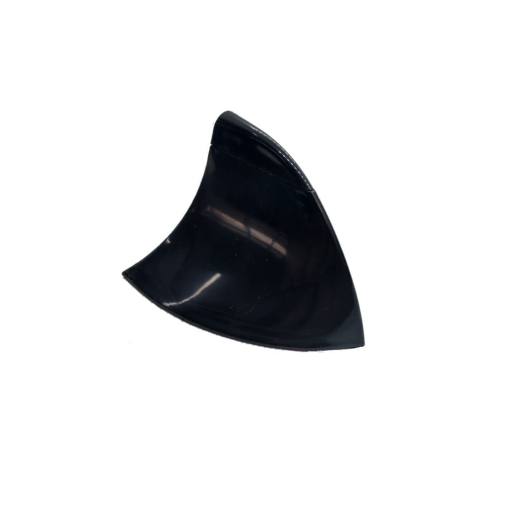 Antena Shark Tubarao Decorativa Universal Preta Para Teto do Carro