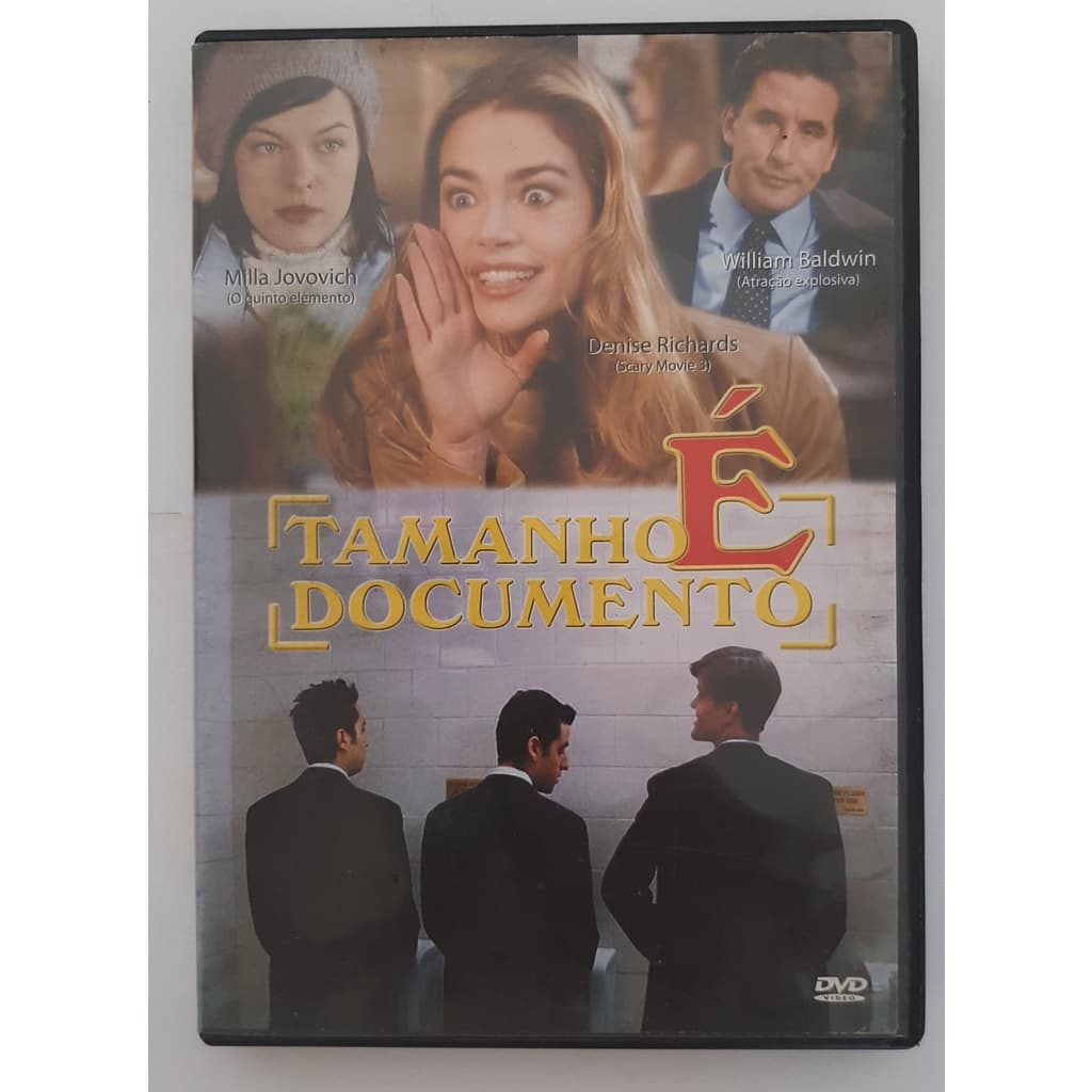 DVD Tamanho É Documento