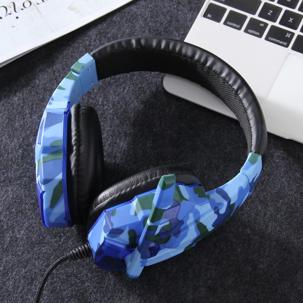 Fone De Ouvido Headset Gamer Soyto Sy 830-3(acompanha adaptador)
