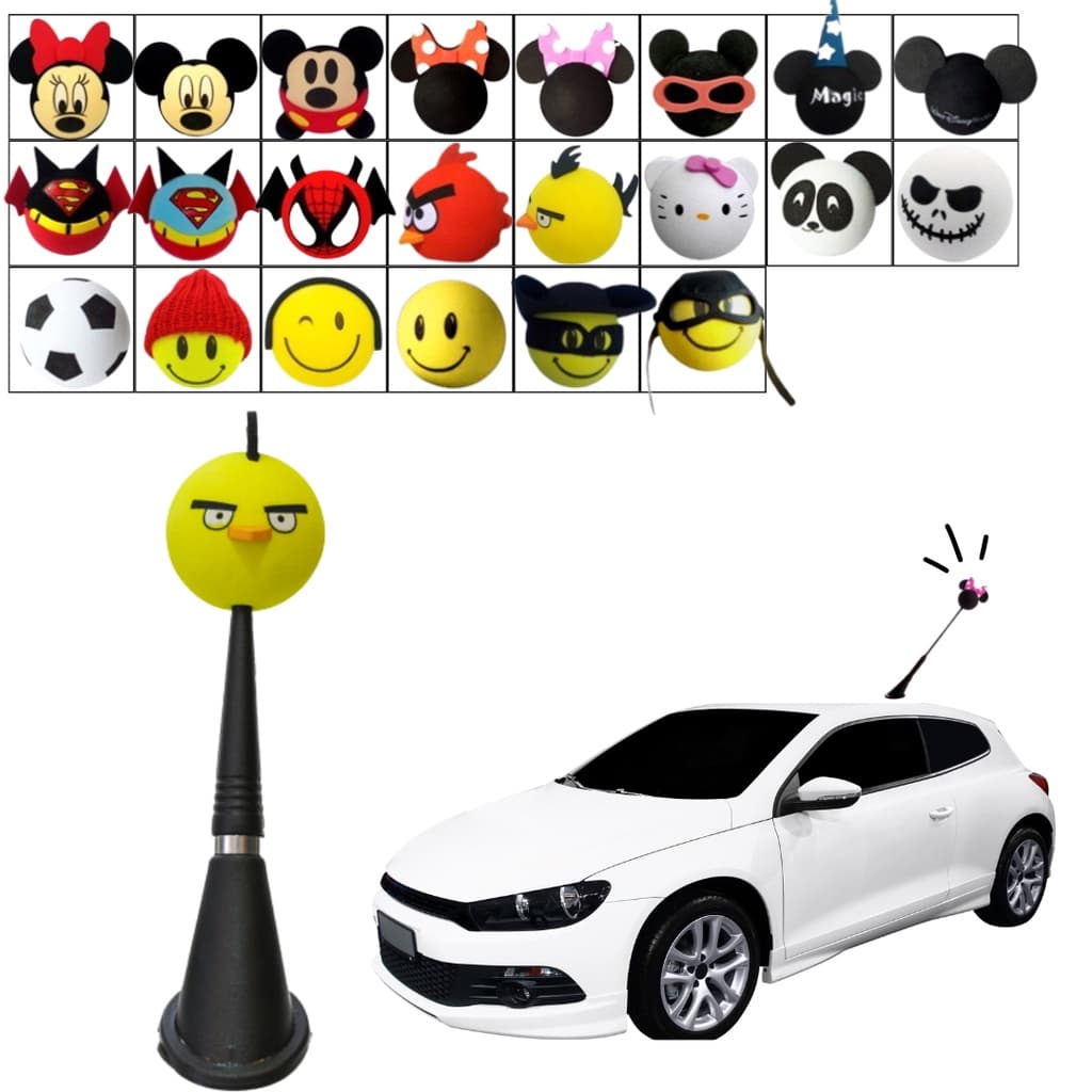 Enfeite De Antena De Teto De Carro