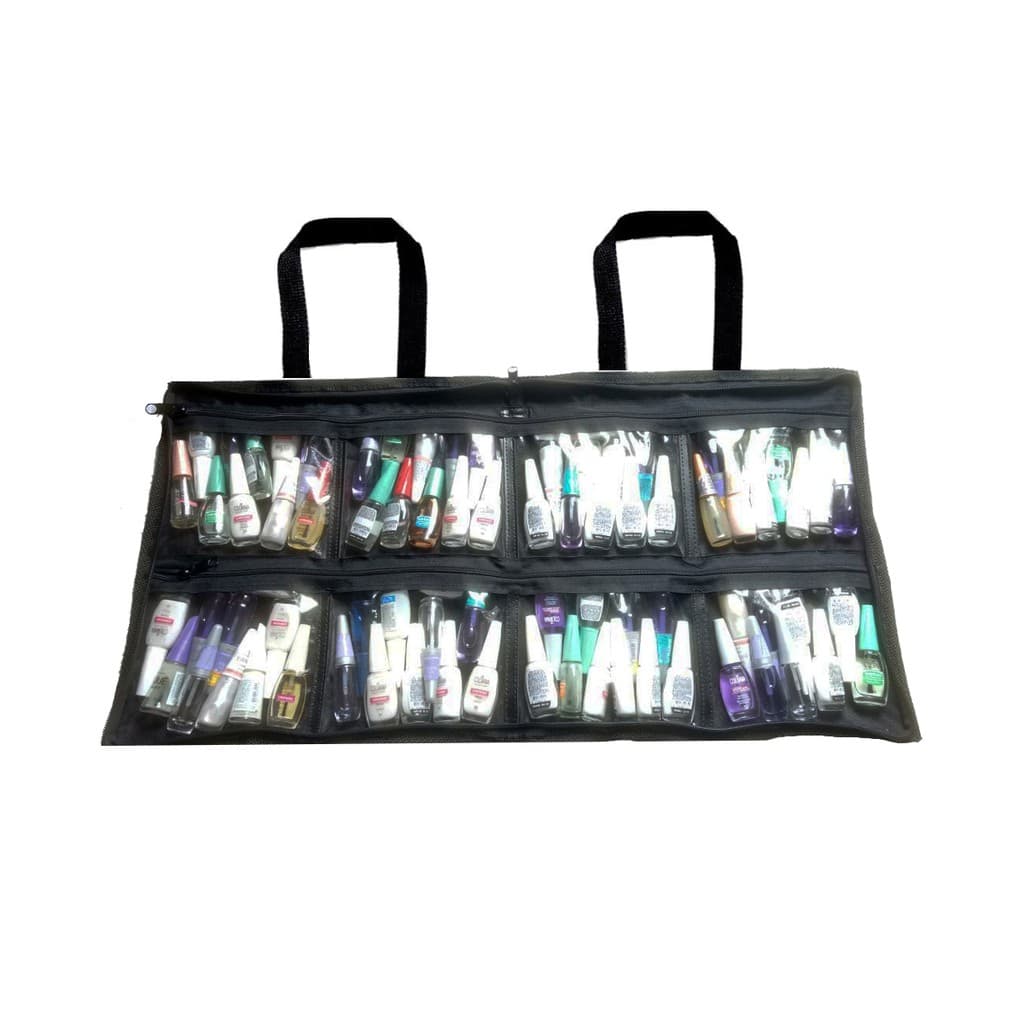 Bolsa Pasta Porta Esmaltes Manicure Até 120 Frascos Promoção envio já